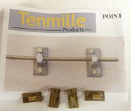 POINT ROD GUIDES BRASS - 4 off
