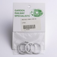Spectacle Rings - 4 off 21mm Outside diameter