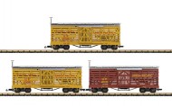 UP 3 x Cattle Wagons