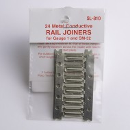Peco SM32 Metal Rail Joiners - 24 off