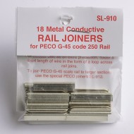 Peco G Metal Rail Joiners - 18 off