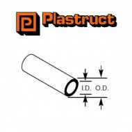 Plastruct Round Tube 6.4 x 0.7 x 375mm