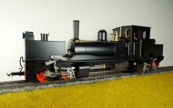 Tasmanian K1 Garratt - R/C Live Steam Plain Black