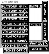 Station Signs Etch
