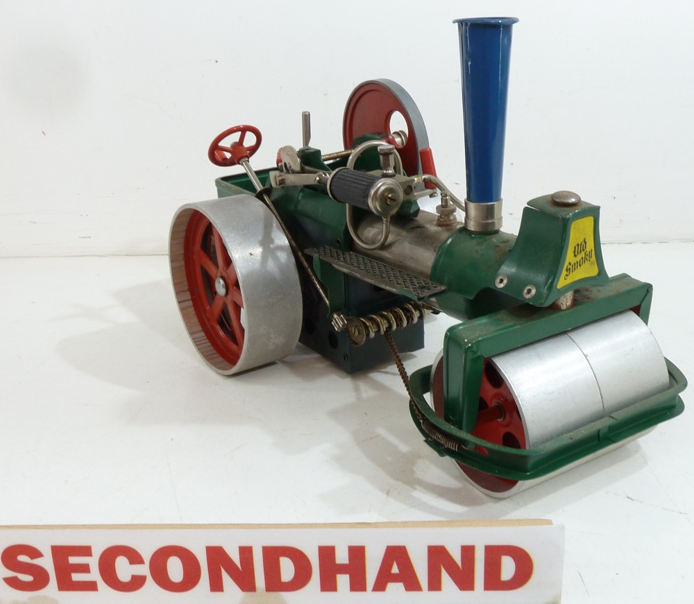 Wilesco steam traction Roller D365 ''Old Smokey'' | Garden Railway  Specialists Tel:01844 345158