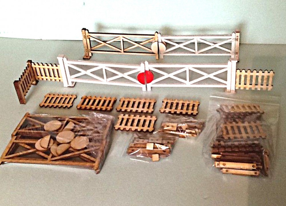 Lasercut Double Track Level Crossing Kit Garden Railway Specialists