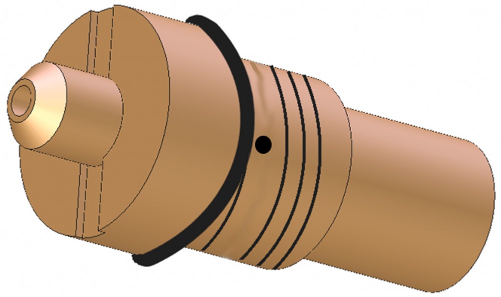 GAS FILLER VALVE THEADED M4.5 x 0.5 Garden Railway Specialists Tel