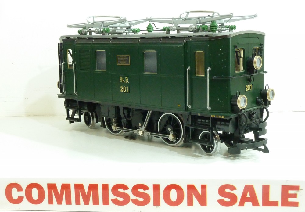 LGB RhB Ge2/4 Green #201 digital with sound | Garden Railway ...