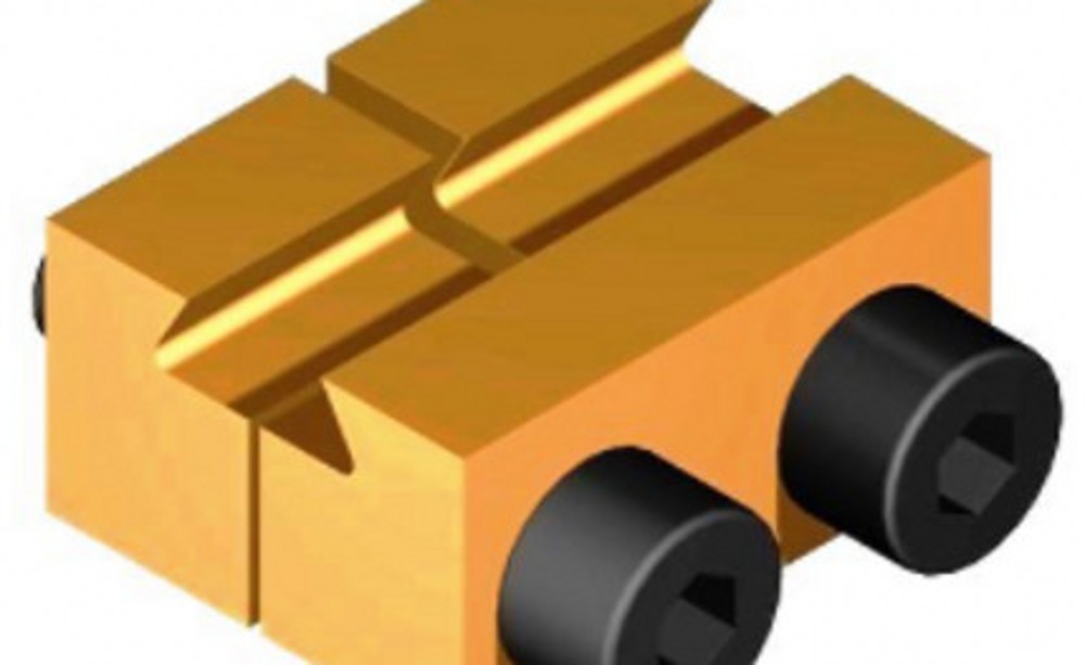 Split Jaw Products Brass Code 250/215 Rail Clamp Garden Railway