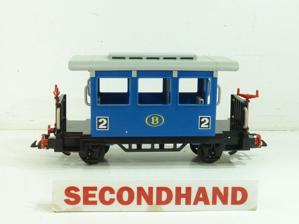 Playmobil 4100 Blue Coach Garden Railway Specialists Tel 01844 345158