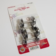 1:20.3 Finescale 32.5mm Wheel Sets (4/Card)