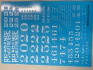 RGS Decals to 1945 - White