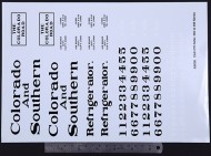 C&S 27FT Reefer 585-599 Decals (discontinued)