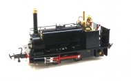 Cabless Quarry Hunslet 32mm Plain Black Livery