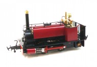 Cabless Quarry Hunslet 32mm Plain Red Livery