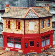Corner Pub Half Relief