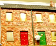Terrace Cottage Half Relief Brick