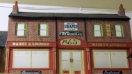 Double Front Terrace Shop Half Relief