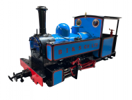 Hudswell Clarke Lined Blue Dual Gauge