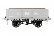 5 Plank Wagon LMS Grey 24372