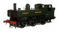 O Gauge Class 64xx Pannier 6412 GW Green Dcc/Sound