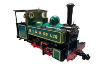 Hudswell Clarke Lined Dark Green Dual Gauge