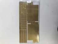 Battery Box & Foot Boards Brass Etch