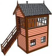Kippo GWR Wooden Signal Box