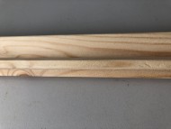 Wooden Coach Seats L390xH47xD26MM 2PK