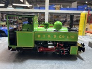 Hudswell Clarke Lined Lime Green Dual Gauge