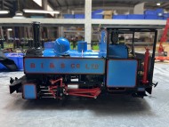 Hudswell Clarke Lined Blue Dual Gauge