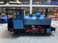 Hudswell Clarke Lined Blue Dual Gauge