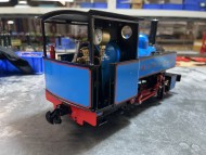Hudswell Clarke Lined Blue Dual Gauge