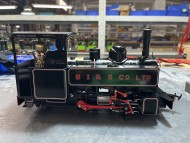 Hudswell Clarke Lined Black Dual Gauge