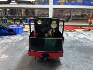 Hudswell Clarke Lined Black Dual Gauge