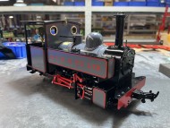 Hudswell Clarke Lined Grey Dual Gauge
