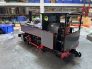 Hudswell Clarke Lined Grey Dual Gauge