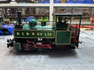 Hudswell Clarke Lined Dark Green Dual Gauge