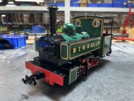 Hudswell Clarke Lined Dark Green Dual Gauge