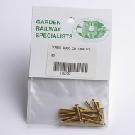 Screws Brass CSK 10BA x 1/2in - 25 off