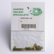 Washers Brass 10BA - 50 off
