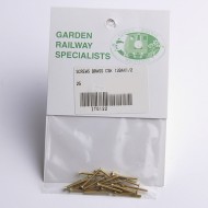 Screws Brass CSK 12BA x 1/2in - 25 off