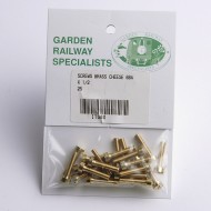 Screws Brass Cheese 6BA x 1/2 - 25 off