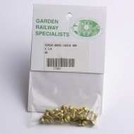 Screws Brass Cheese 6BA x 1/4 - 25 off