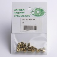 Nuts Full Brass 6BA - 25 off