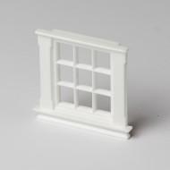 9 pane Georgian Window