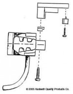 BODY MOUNT COUPLER FOR UINTAH - pair