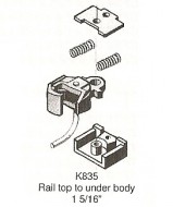 Coupler Body Mount   - pair