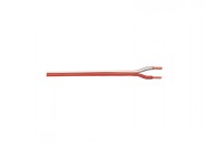 Orange/White 2 Wire Cable 20m
