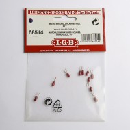 Plug-In Bulbs Red 24V (10)  was L68514